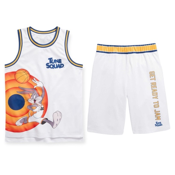 Space Jam Tune Squad Bugs Bunny Basketball Set - Picture 1 of 9